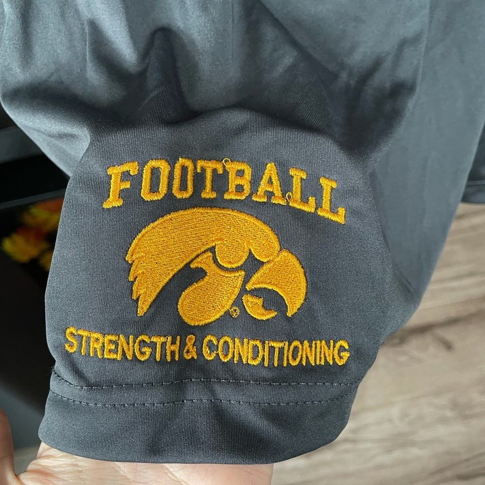 Iowa Hawkeye Football Strength and Conditioning Shorts